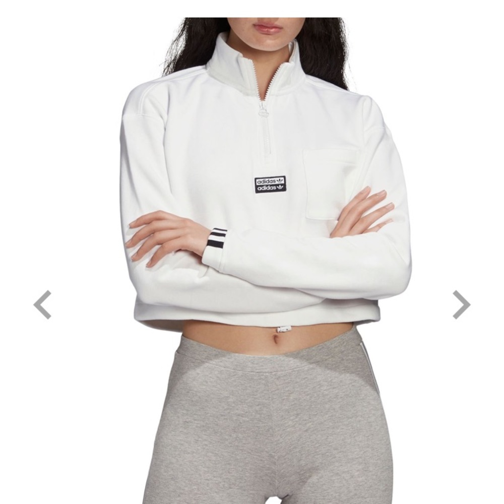 Adidas crop sweater